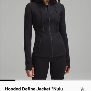 NWOT Lululemon Hooded Define Jacket